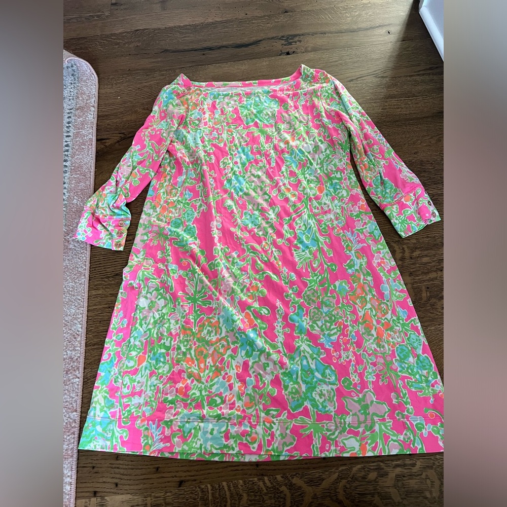 Long sleeve Lilly dress size XL EUC